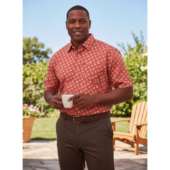 Ralph Lauren Other - Vintage Polo Jeans Co Ralph Lauren Mens 1XT Coral Cotton Button Down Shirt